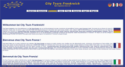 Desktop Screenshot of citytours-france.com